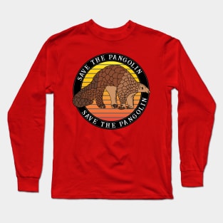 Save the Pangolin Long Sleeve T-Shirt